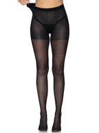 Sheer Open Butt Crotchless Pantyhose - One Size by Leg Avenue from LoveMart Co.