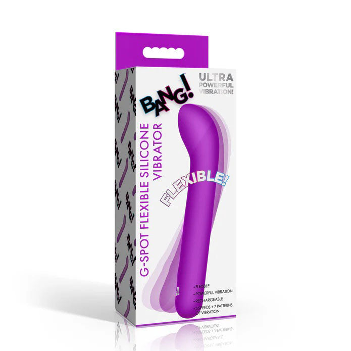 G-Spot Flexible Silicone Vibrator by XR Brands from LoveMart Co.