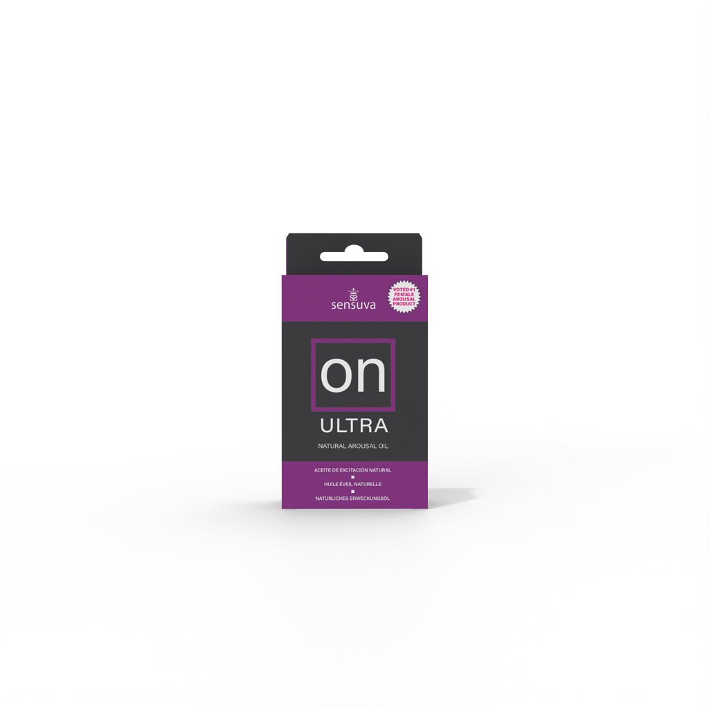 On Natural Arousal Oil - Ultra - Medium Box - 0.17 Fl. Oz. by Sensuva from LoveMart Co.