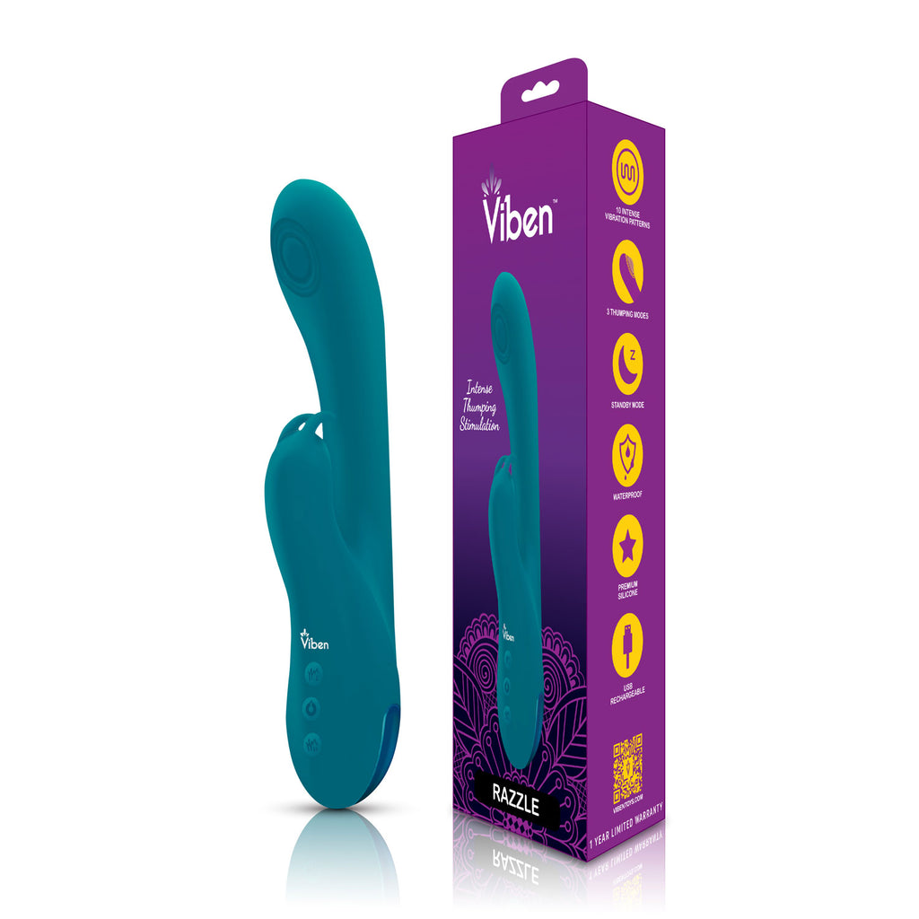 Razzle Thumping Rabbit - Ocean by Viben from LoveMart Co.