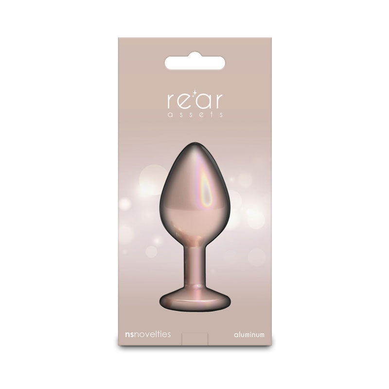 Rear Assets - Iridescent Champagne - Medium - Clear by nsnovelties from LoveMart Co.