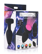 7x Light Up Rechargeable Anal Plug - Small by XR Brands from LoveMart Co.