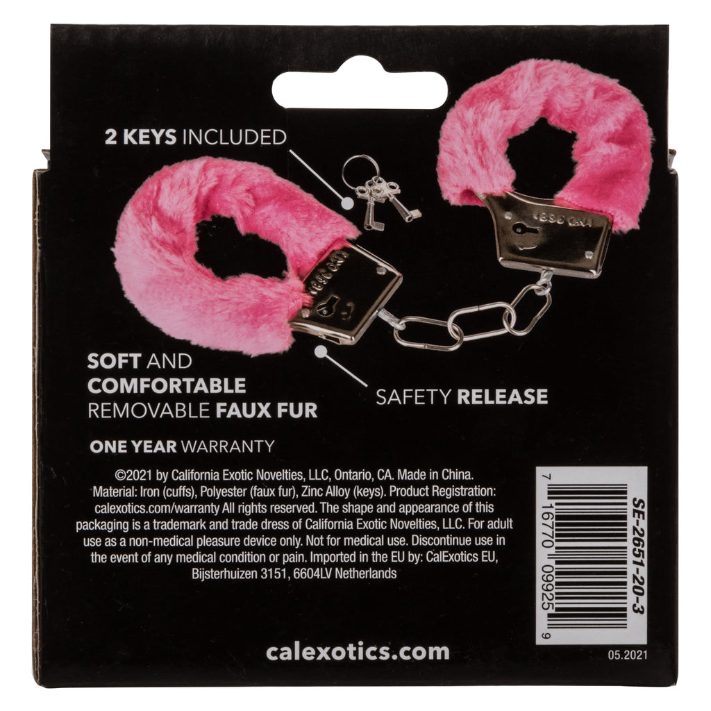 Playful Furry Cuffs by CalExotics from LoveMart Co.