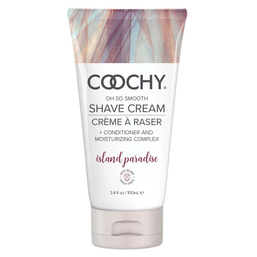 Coochy Shave - Island Paradise - 3.4 Oz by Classic Brands from LoveMart Co.