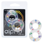 Alpha Liquid Silicone Crazy 8 Party Ring by CalExotics from LoveMart Co.