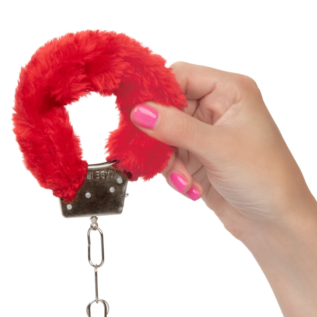 Playful Furry Cuffs by CalExotics from LoveMart Co.