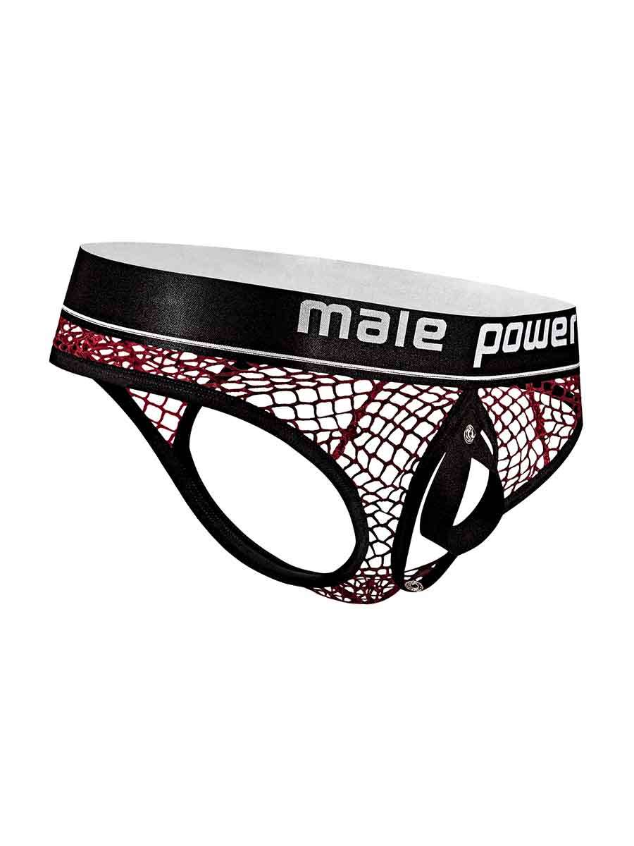 Cock Pit Net Cock Ring Thong - S/ M by Male Power from LoveMart Co.