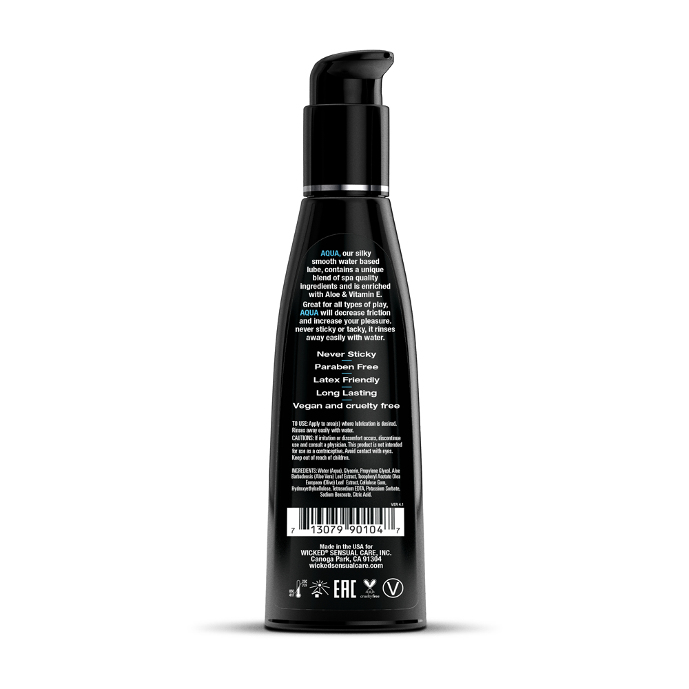 Water-Based Lubricant - 4 Fl. Oz. by Wicked Sensual Care from LoveMart Co.