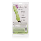 Glow-in-the-Dark Jelly Penis Vibe 7 Inches - Green by CalExotics from LoveMart Co.