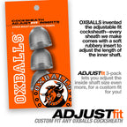 Cocksheath Adjustfit 3 Pack Bullet Inserts by Oxballs from LoveMart Co.