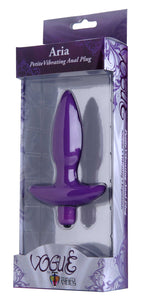 Aria Vibrating Silicone Anal Plug - Small by XR Brands from LoveMart Co.
