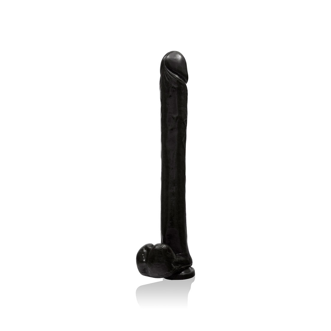16" Exxxtreme Dong W/suction by Ignite Cockrings from LoveMart Co.
