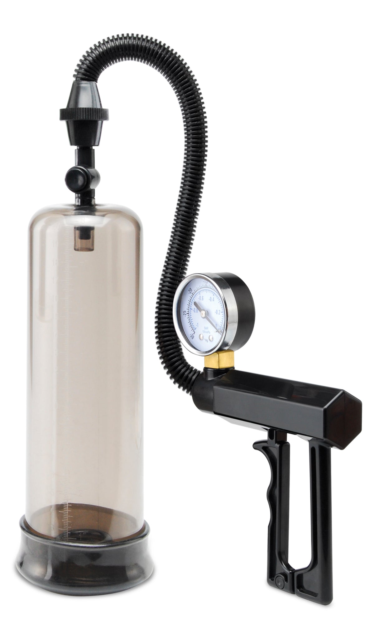 Pump Worx Pistol-Grip Power Pump - Black by Pipedream from LoveMart Co.