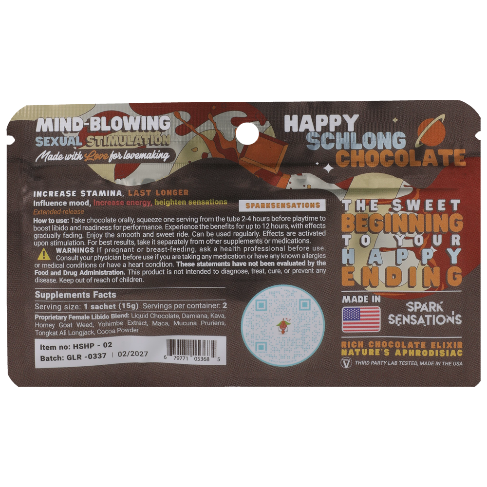 Happy Chocha (His) Chocolate - 12 Pack Display by Doc Johnson from LoveMart Co.