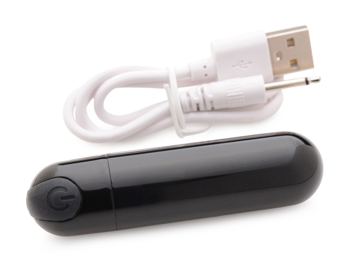 10x Rechargeable Vibrating Metallic Bullet by XR Brands from LoveMart Co.