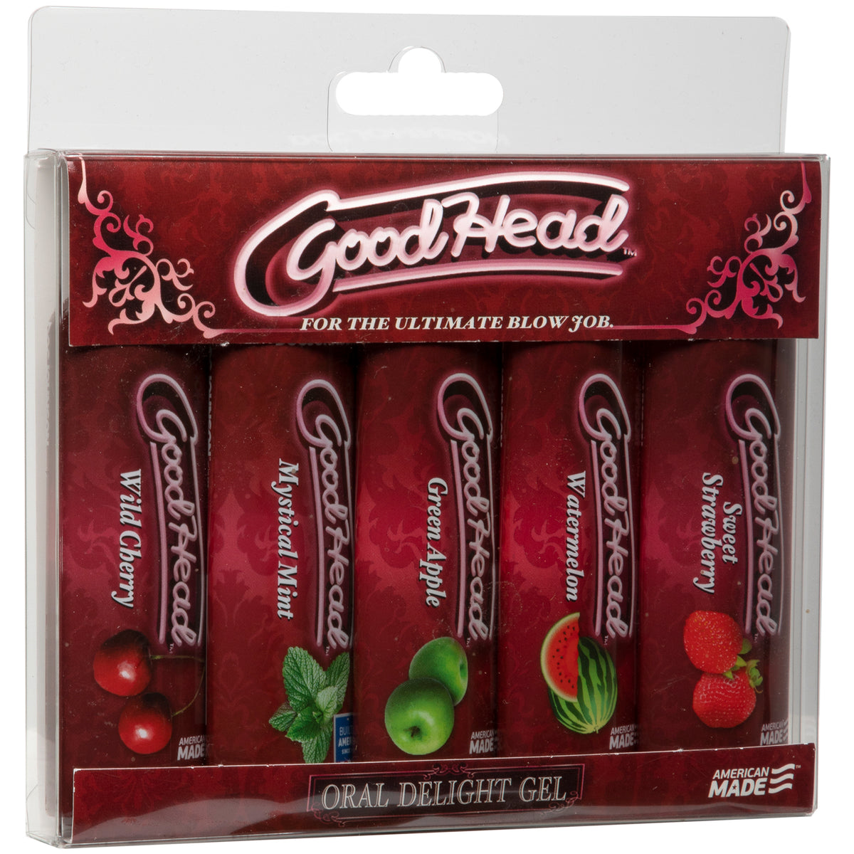 Good Head - Oral Delight Gel - 5 Pack by Doc Johnson from LoveMart Co.