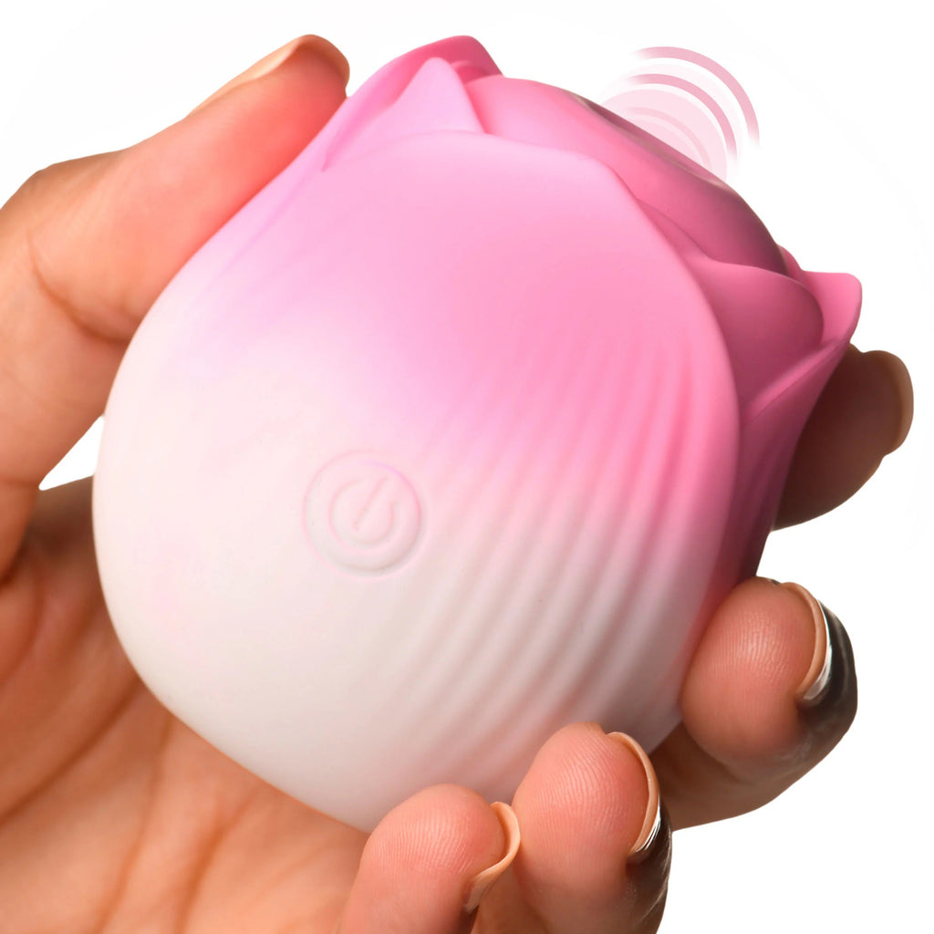 Pulsing Petals Throbbing Rose Stimulator by XR Brands from LoveMart Co.