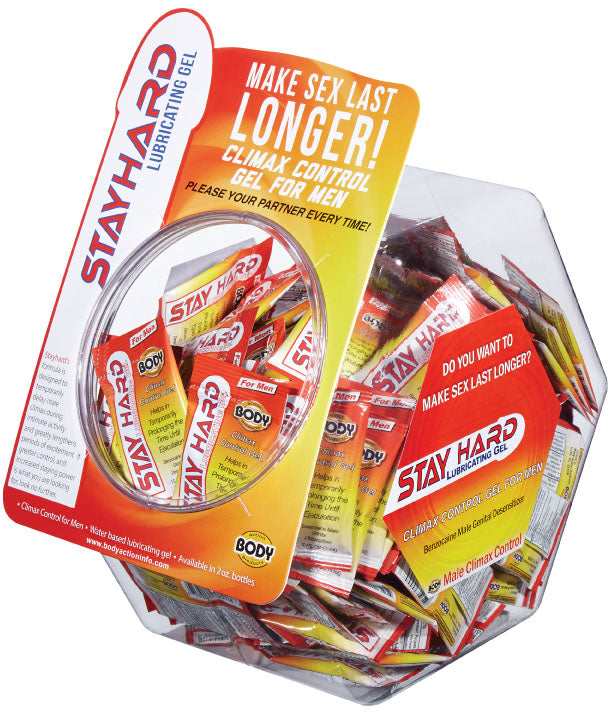 Stay Hard 50pc Display Bowl by Body Action from LoveMart Co.
