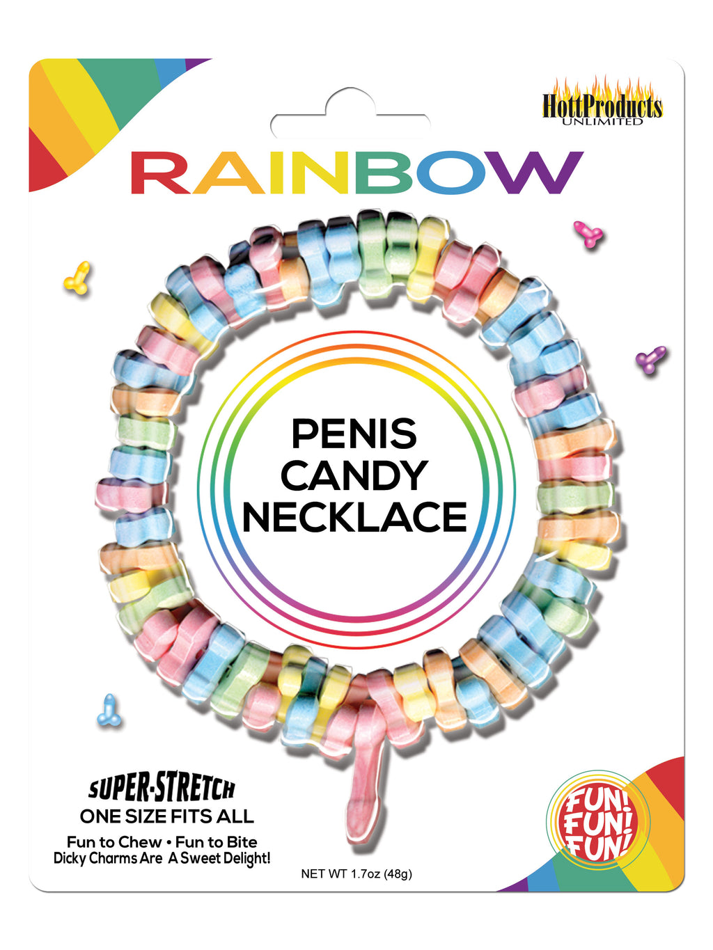 Penis Candy Necklace by Hott Products from LoveMart Co.