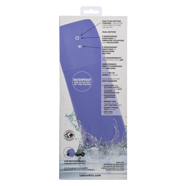 Calexotics Connect Stroker with Vibration and Suction by CalExotics from LoveMart Co.