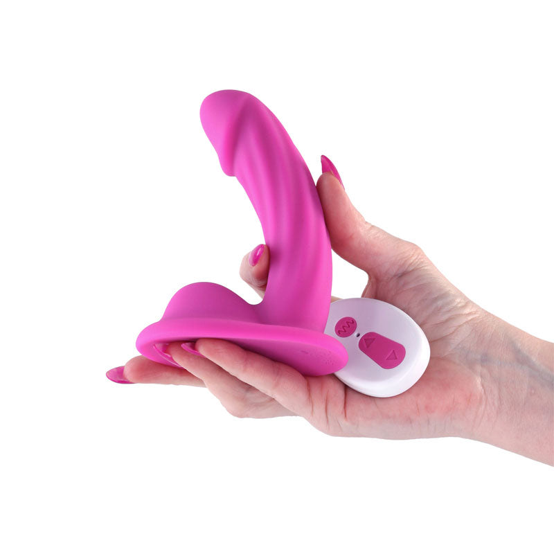 Colours Curve Vibrating 5" Dildo by nsnovelties from LoveMart Co.