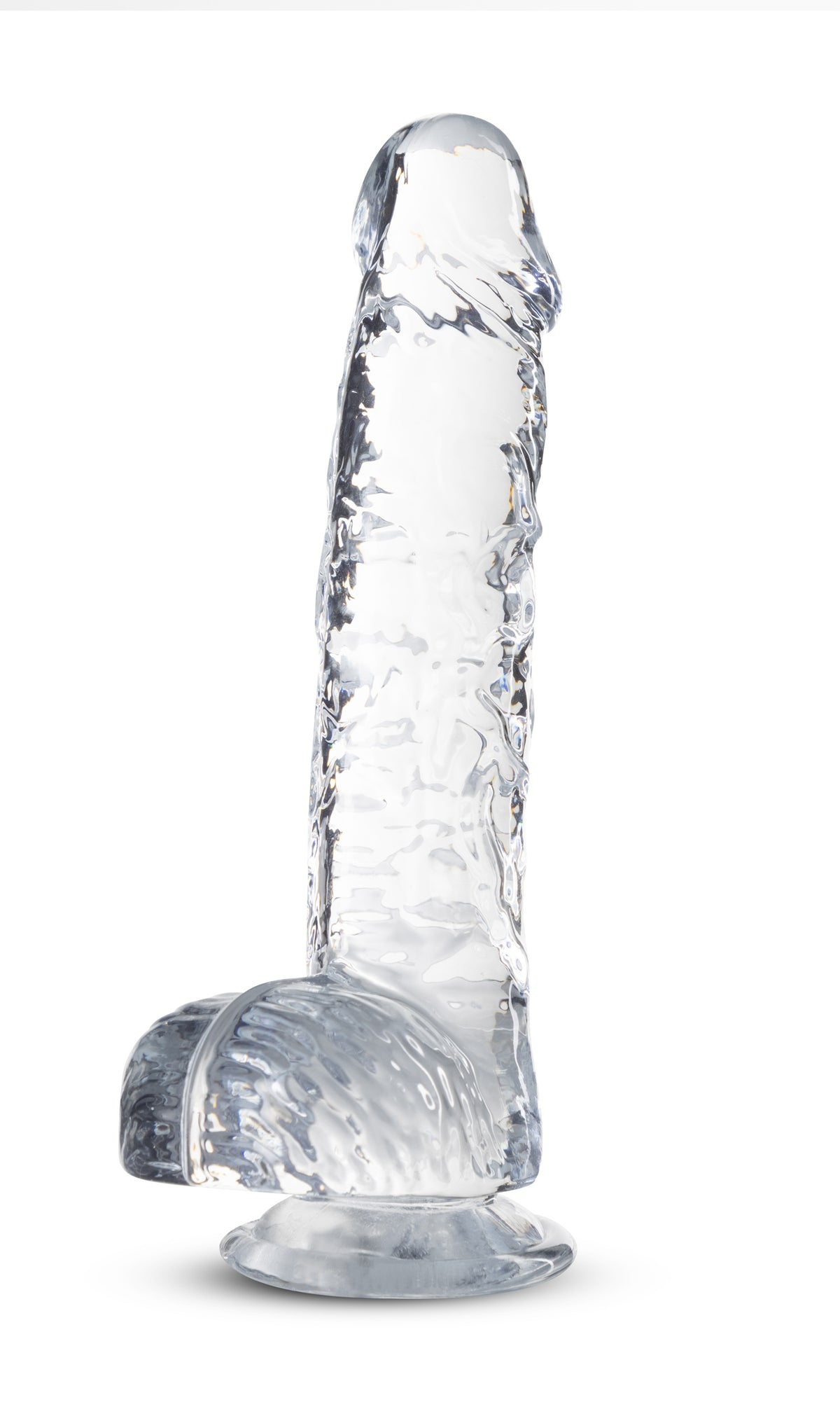 Naturally Yours - 6 Inch Crystalline Dildo - Diamond by Blush from LoveMart Co.