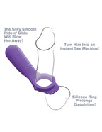 Fantasy C-Ringz Ride n' Glide Couples Ring by Pipedream from LoveMart Co.