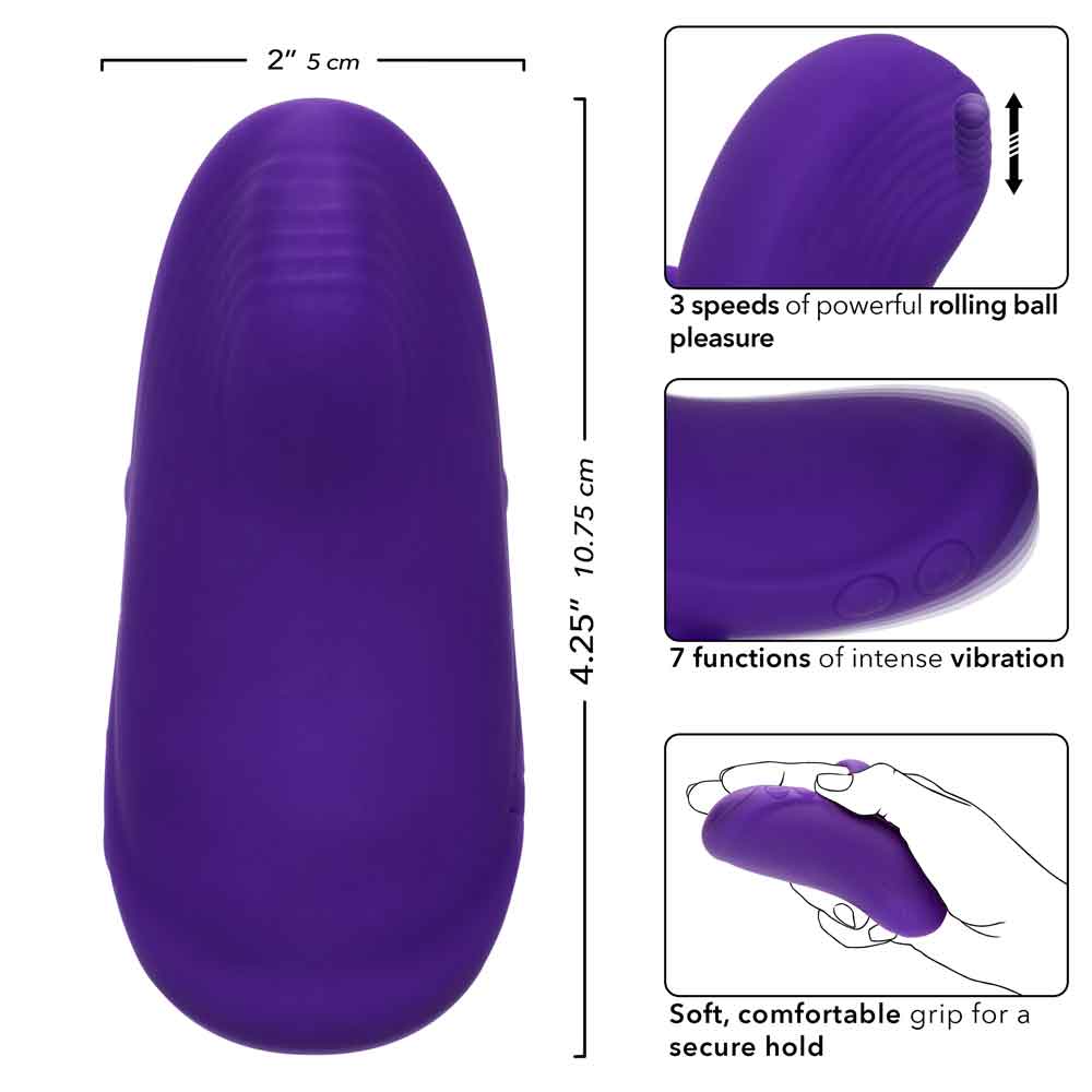 Envy Handheld Rolling Ball Massager by CalExotics from LoveMart Co.