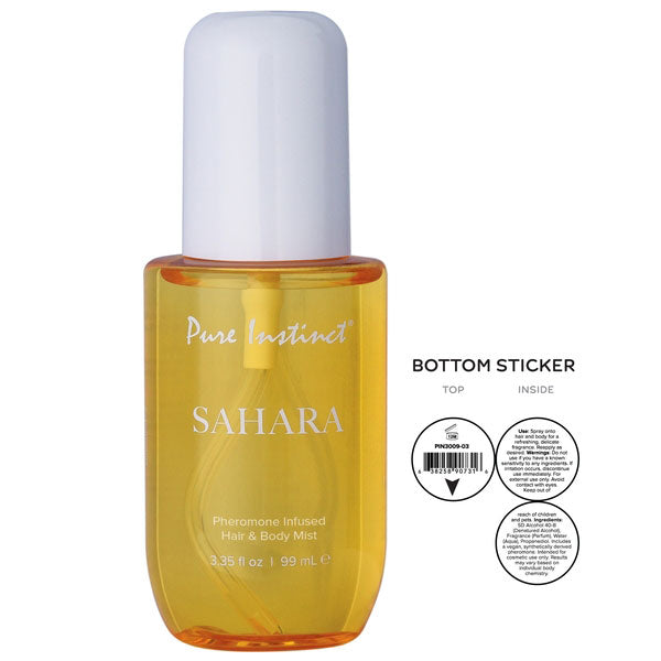 Pure Instinct Pheromone Hair and Body Mist Sahara 3.35oz by Classic Brands from LoveMart Co.