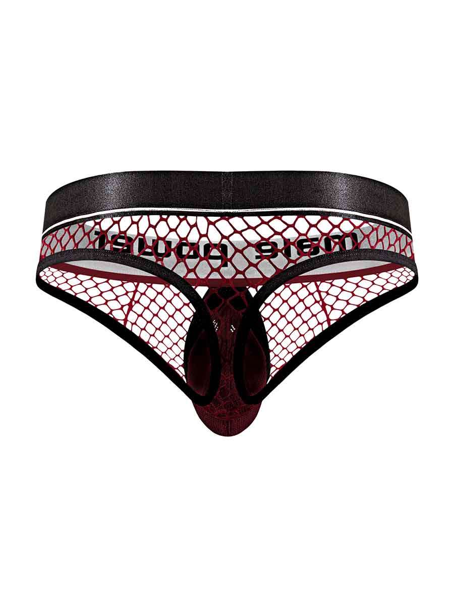 Cock Pit Net Cock Ring Thong - S/ M by Male Power from LoveMart Co.