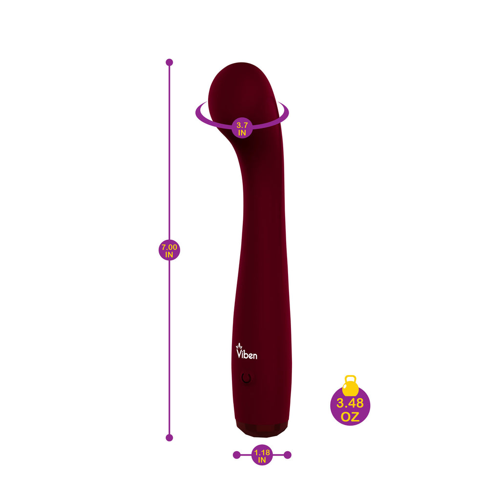 Devotion G-Spot Massager - Ruby by Viben from LoveMart Co.