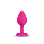 Gemma Purple Gem Silicone Plug - Medium by Viben from LoveMart Co.