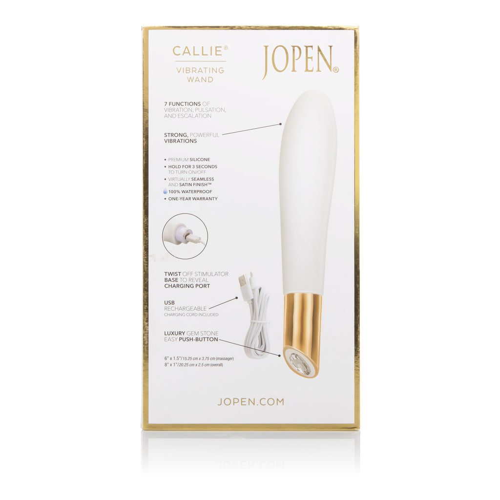 Callie Vibrating Wand by JOPEN from LoveMart Co.