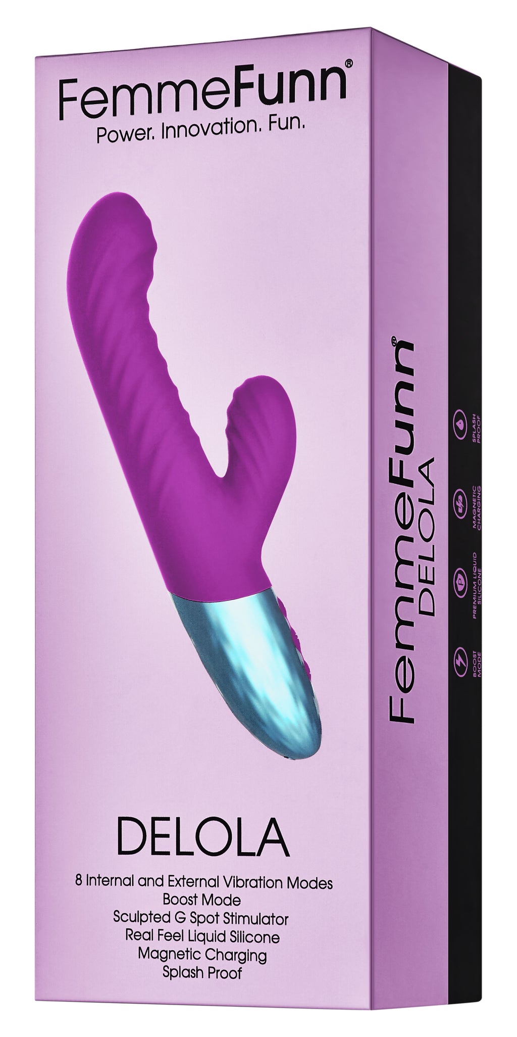 Delola Liquid Silicone Rabbit by Femme Funn from LoveMart Co.