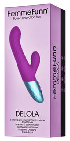 Delola Liquid Silicone Rabbit by Femme Funn from LoveMart Co.