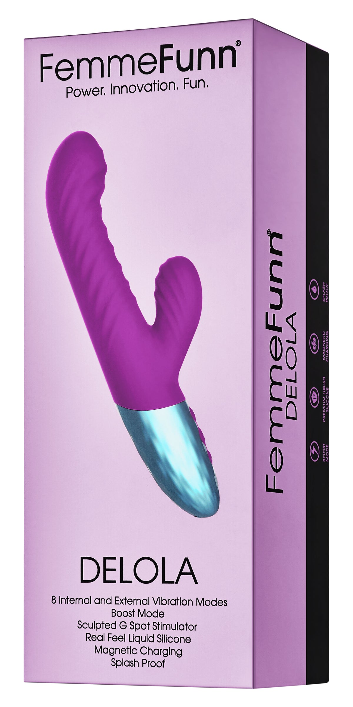 Delola Liquid Silicone Rabbit by Femme Funn from LoveMart Co.