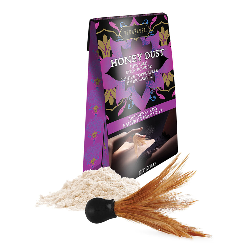Honey Dust Raspberry Kiss 1 Oz by Kama Sutra from LoveMart Co.