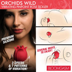 Orchids Wild Vibrating Pinpoint Rose Tickler by XR Brands from LoveMart Co.