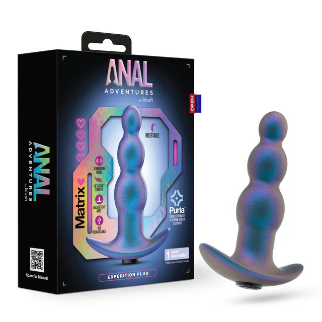 Anal Adventures Matrix - Expedition Plug - Lunar by Blush from LoveMart Co.