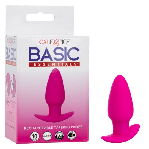 Basic Essentials Rechargeable Tapered Probe by CalExotics from LoveMart Co.