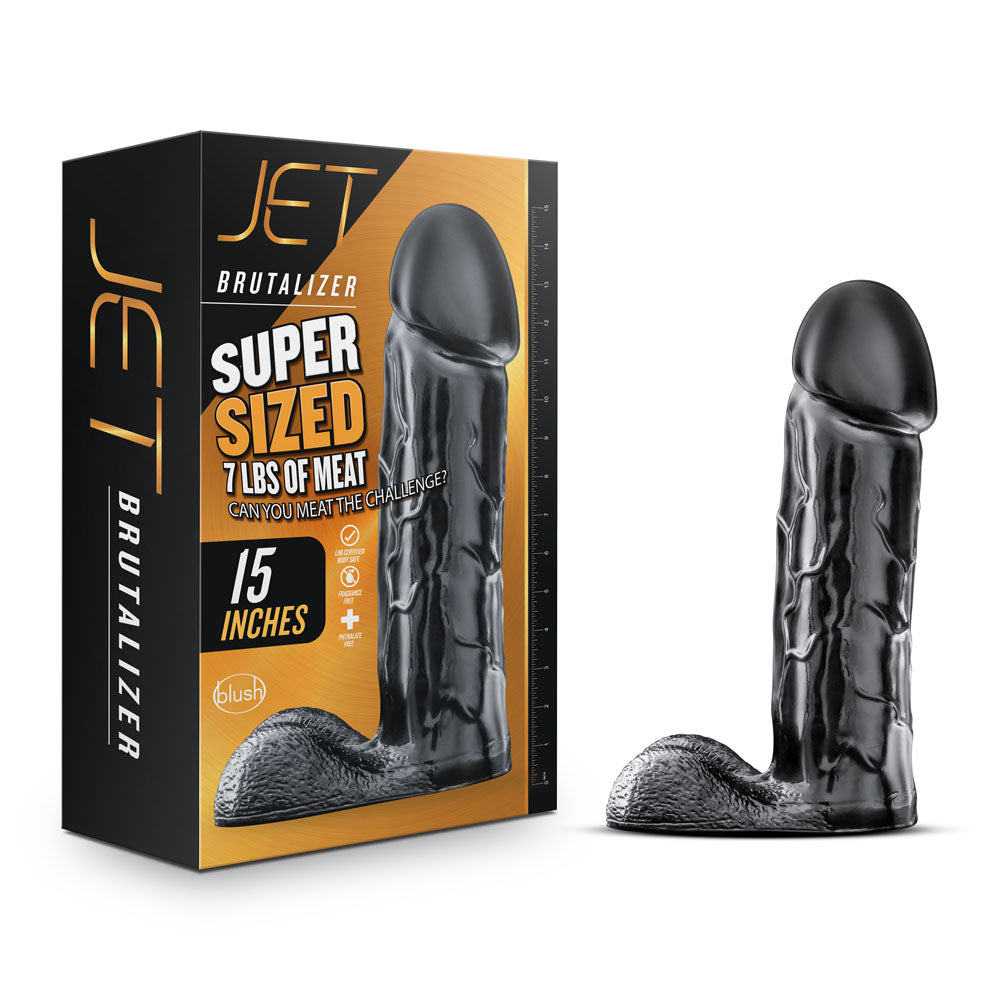Jet - Brutalizer 15 Inch Dildo by Blush from LoveMart Co.