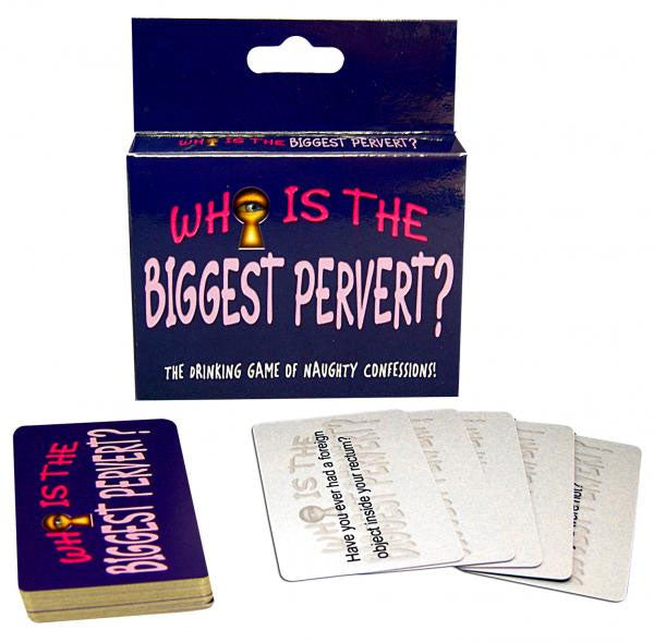 Who Is the Biggest Pervert? - Card Game by Kheper Games from LoveMart Co.