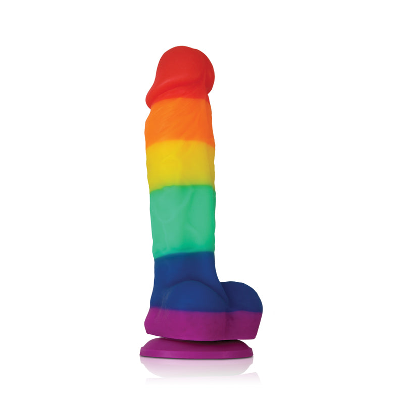 Colours Pride Edition - 5 Inch Dildo - Rainbow by nsnovelties from LoveMart Co.