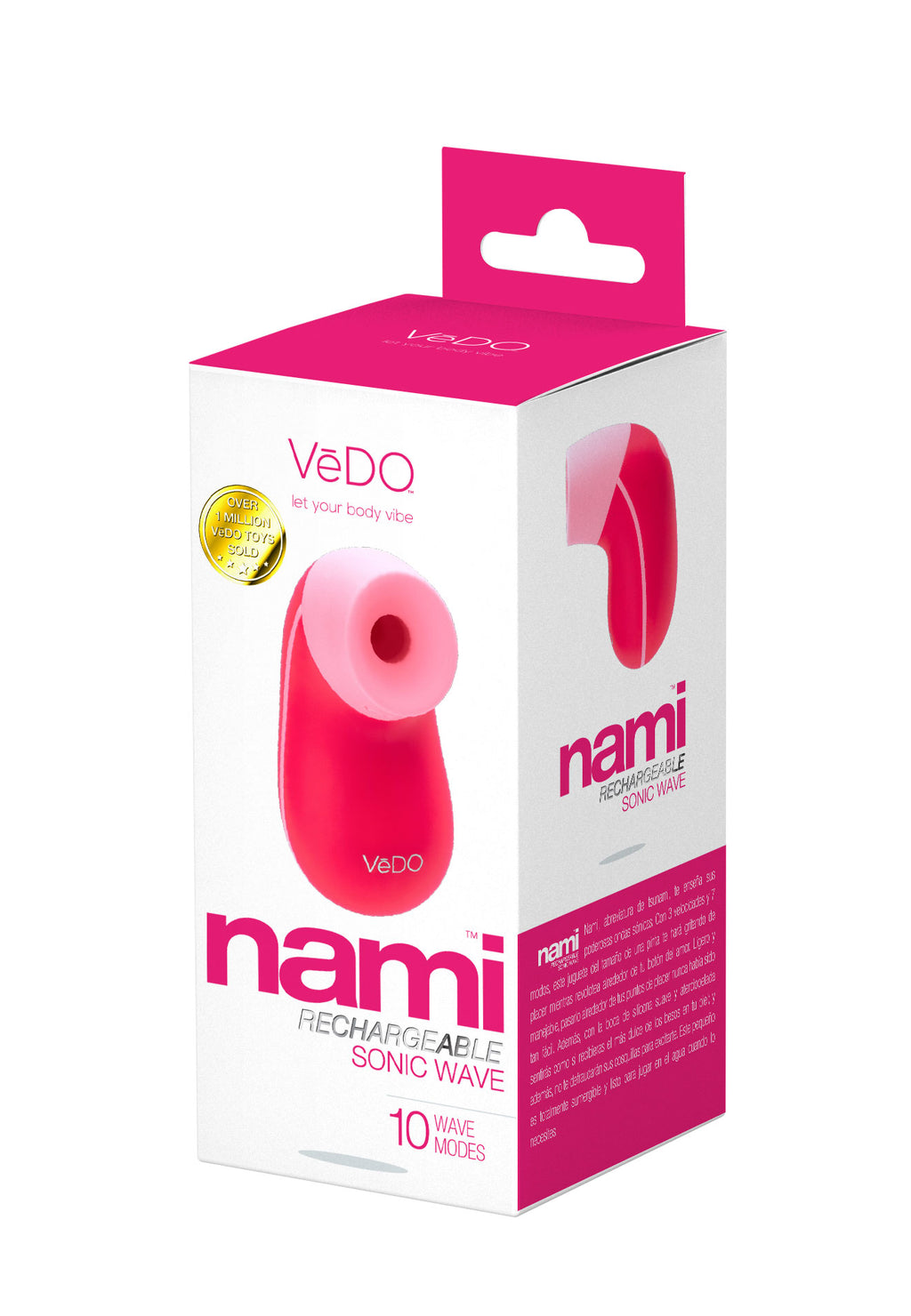 Nami Rechargeable Sonic Vibe - Foxy by VeDO from LoveMart Co.