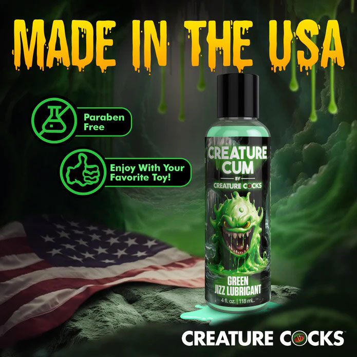 Creature Cum Water-Based Lubricant 4oz by XR Brands from LoveMart Co.