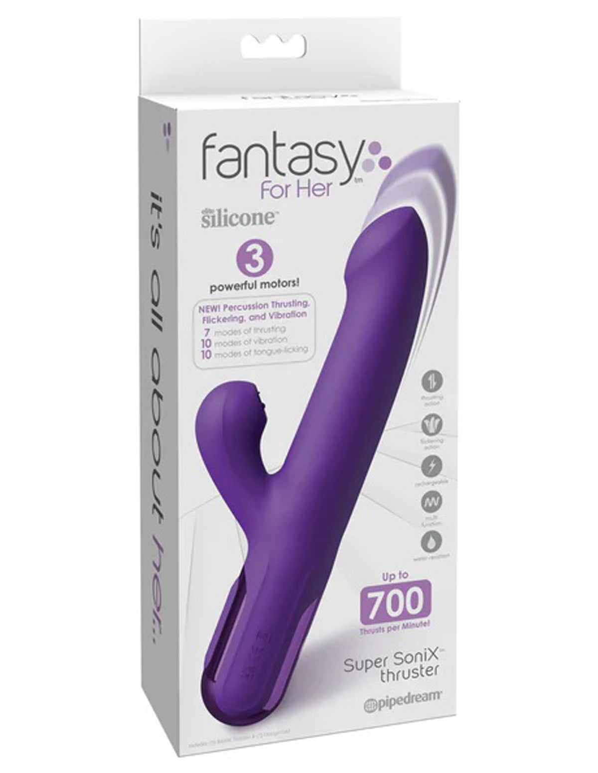 Fantasy for Her Super Sonix Thruster by Pipedream from LoveMart Co.