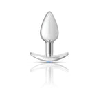 Silver Anchor Buttplug Kit - Clear Iridescent/ by Viben from LoveMart Co.
