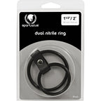 Nitrile Dual Cock Ring by Spartacus from LoveMart Co.