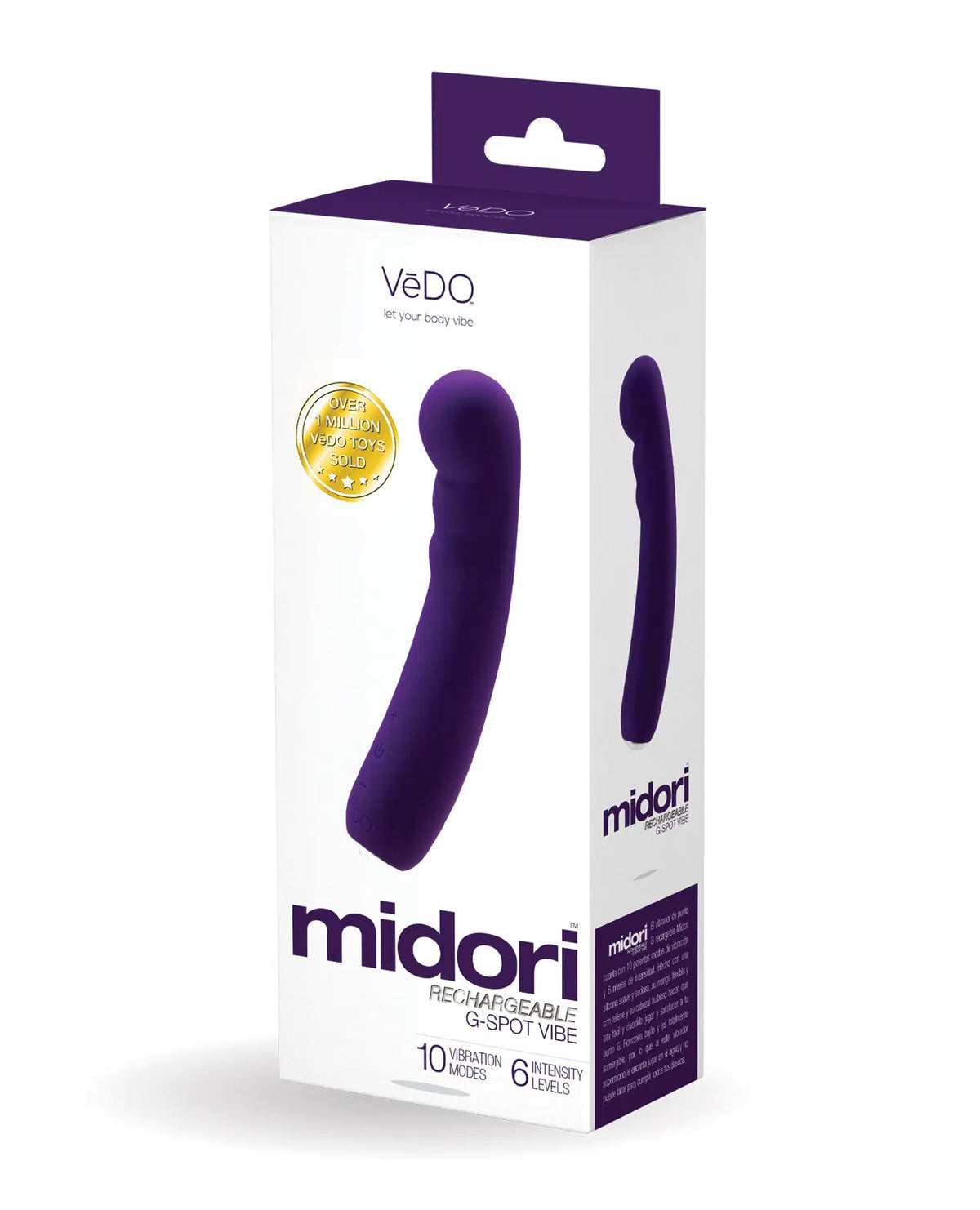 Midori Rechargeable G-Spot Vibe - Deep by VeDO from LoveMart Co.