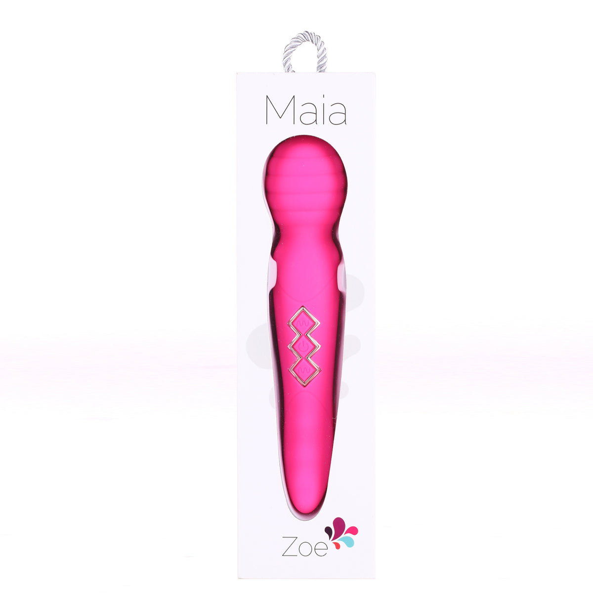 Zoe Twisty Dual Vibrating Pleasure Wand by Maia Toys from LoveMart Co.